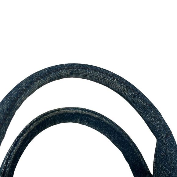 Prada Tote Bag Canapa B2439o Navy Bijou Studs - Picture 6 of 8